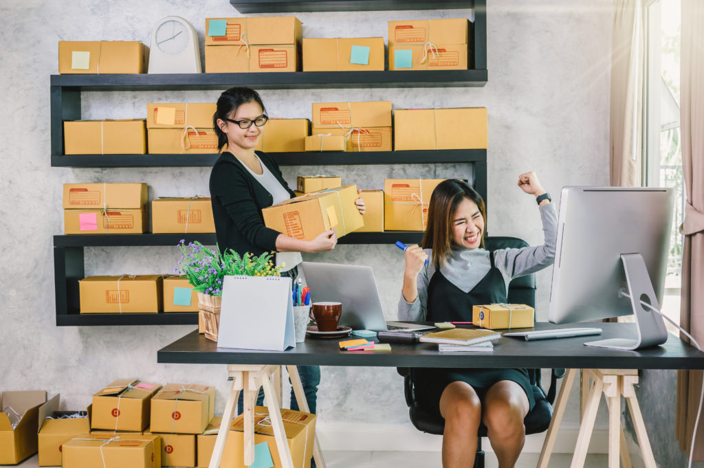 asian small business owner